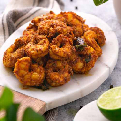 Pepper Prawns